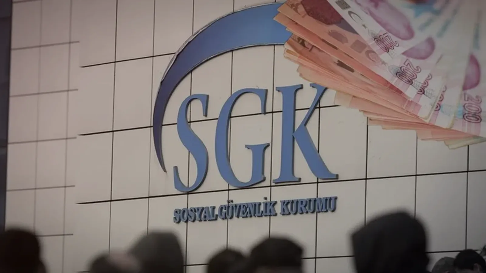 sgk ve para görseli temsili